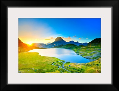 France, Aquitaine, Pyrenees, Pyrenees-Atlantiques, Pic Du Midi d'Ossau