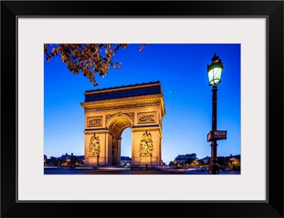 France, Ile-De-France, Paris, Champs Elysees, Arc De Triomphe