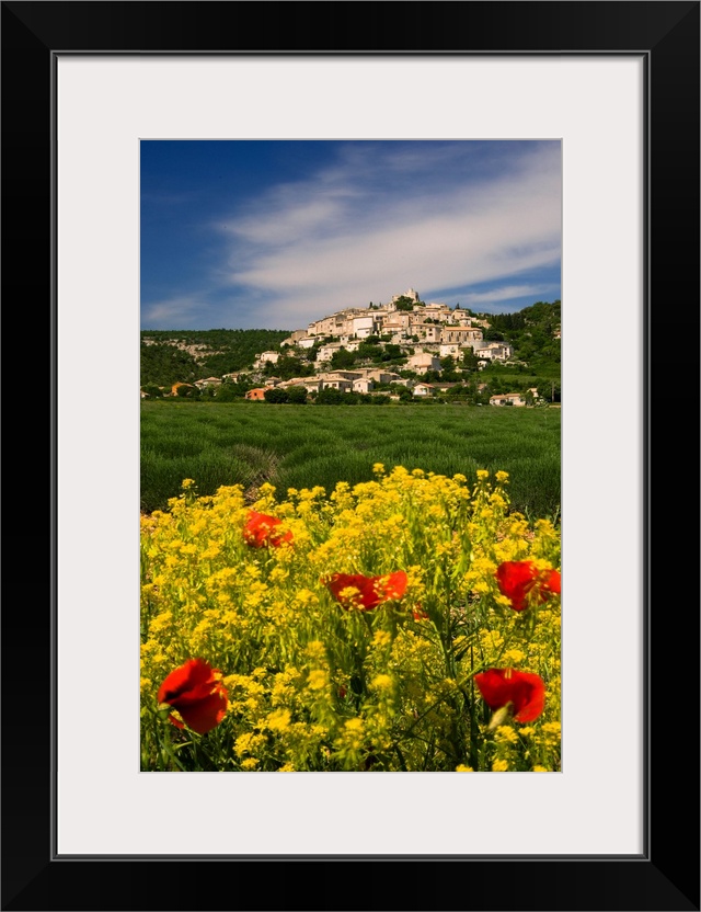 France, Simiane-la-Rotonde, Provence, Alpes-de-Haute-Provence