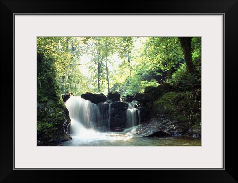 Germany, Baden-Wurttemberg, Baden Baden, Geroldasauer waterfall