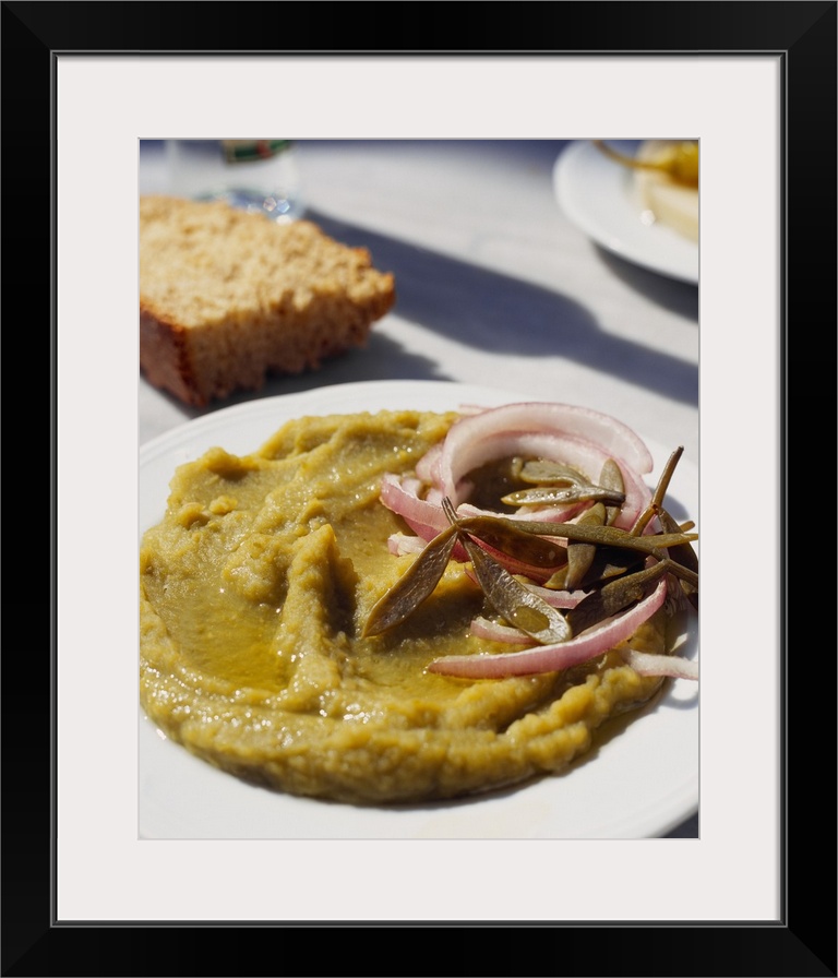 Greece, Vegetables puree with red onion