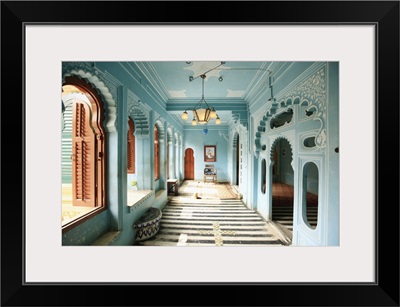 India, Rajasthan, Udaipur, City Palace, Zenana Mahal (Palace of the Queens)