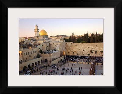 Israel, Jerusalem, Dome of the Rock, Western Wall, Wailing Wall, Middle East