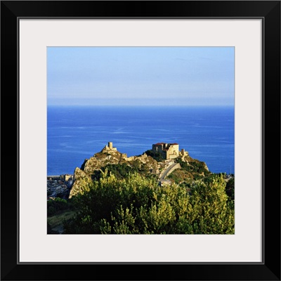 Italy, Calabria, Reggio Calabria district, Roccella Ionica, Middle Age castle