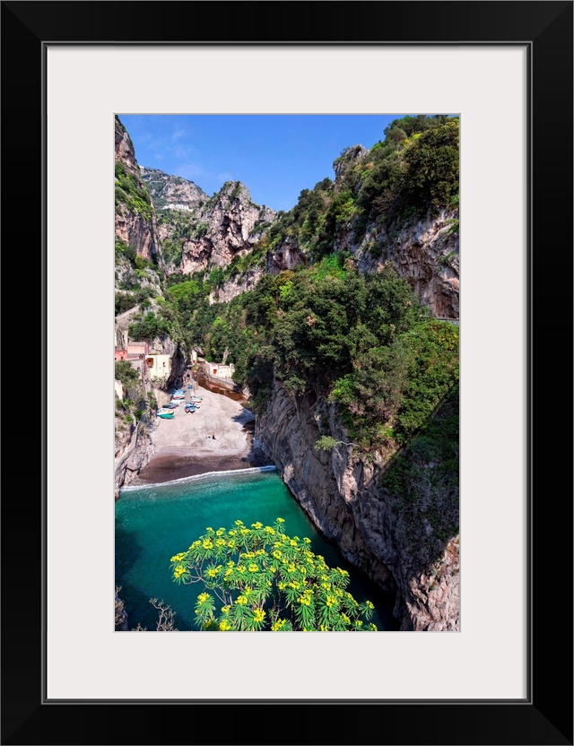 Italy, Campania, Amalfi Coast, Tyrrhenian coast, Peninsula of Sorrento, Furore