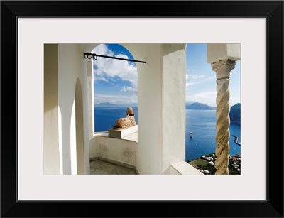 Italy, Campania, Capri, Anacapri village, Villa San Michele (Axel Munthe)