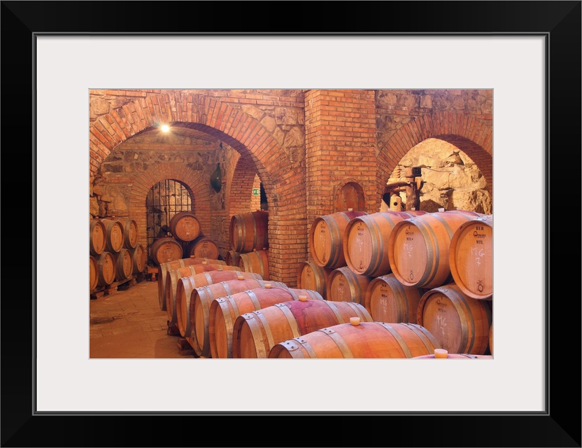 Italy, Campania, Taurasi, Wine Cellar of Antonio Caggiano