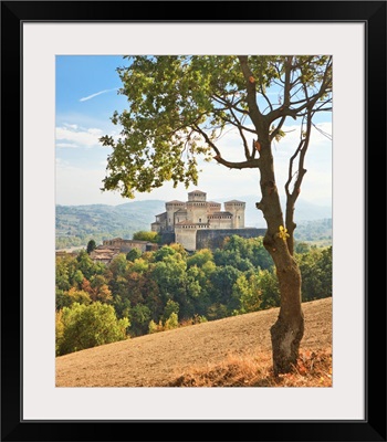 Italy, Emilia-Romagna, Parma District, Langhirano, Torrechiara Castle