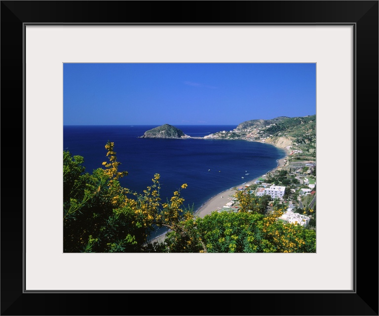 Italy, Ischia, Sant'Angelo, Maronti beach