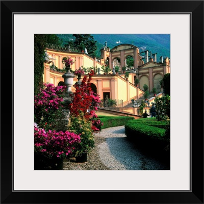 Italy, Lake Garda, Gargano, Villa Bettoni, park