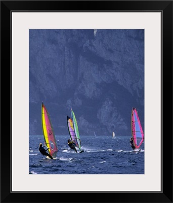 Italy, Lake Garda, Windsurf