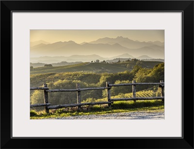 Italy, Piedmont, Alto Piemonte, Nebbiolo Vineyards In Gattinara And The Biella Alps