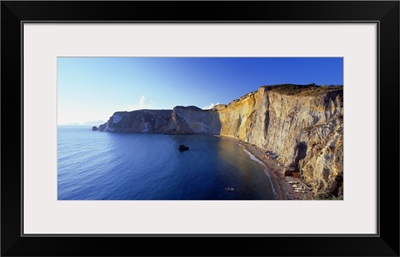 Italy, Pontine Islands, Ponza, Chiaia di Luna beach