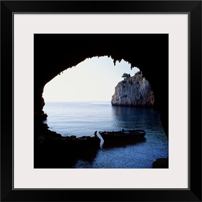 Italy, Puglia, Zinzulusa cave, Grotta Zinzulusa (Zinzulusa cave)