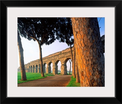 Italy, Rome, Via Appia, Claudio Aqueduct