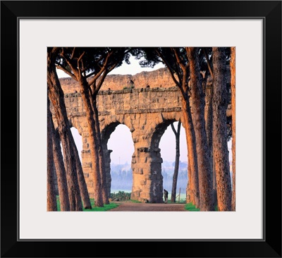 Italy, Rome, Via Appia Nuova, Claudio Aqueduct
