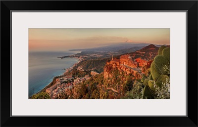 Italy, Sicily, Mediterranean sea, Messina district, Taormina