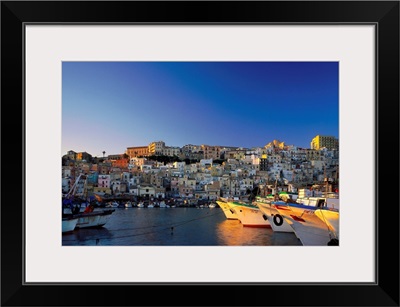 Italy, Sicily, Sciacca, view of harbor