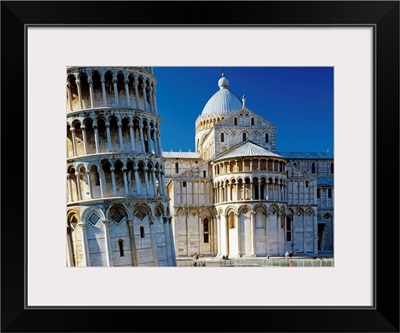 Italy, Tuscany, Pisa, The Leaning Tower of Pisa and cathedral