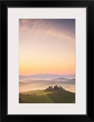 Italy, Tuscany, Siena District, Orcia Valley, San Quirico d'Orcia, Podere Belvedere