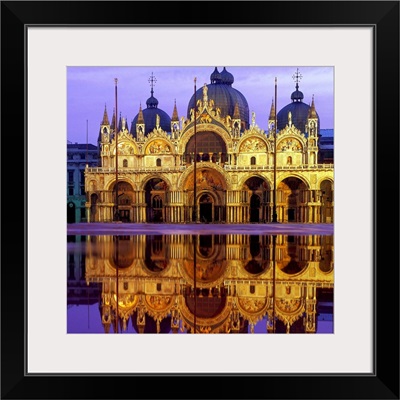 Italy, Veneto, Venice, Saint Mark's Square, St. Mark's Cathedral, Piazza San Marco
