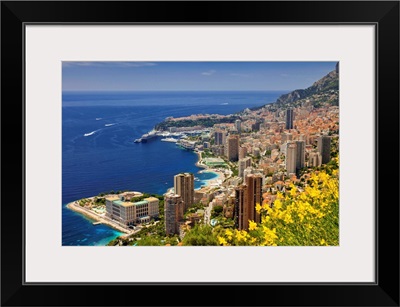 Monaco, Mediterranean sea, Cote d'Azur, Monaco-Ville