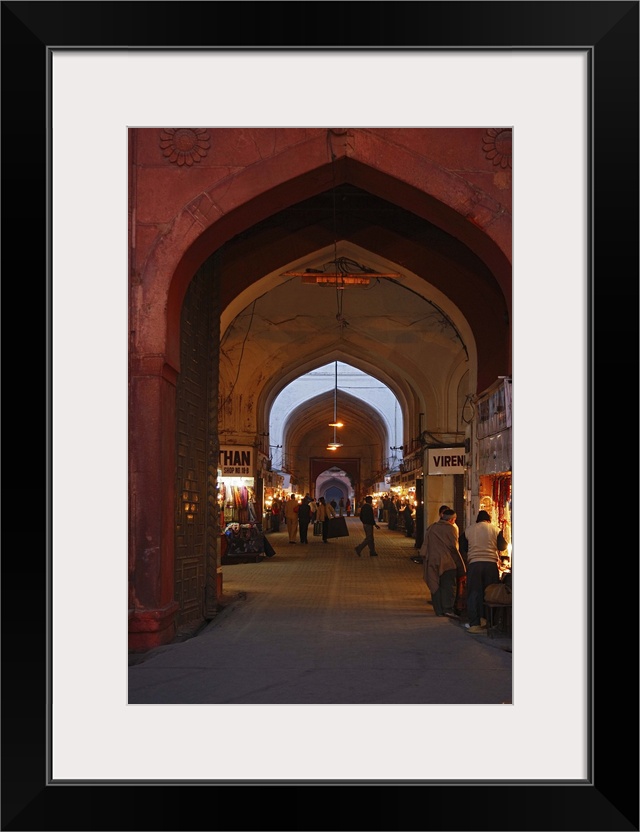 India, Delhi Metropolitan Area, New Delhi, Red Fort, Market