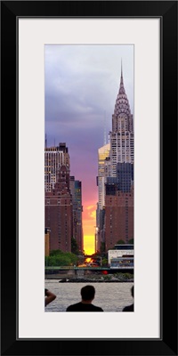 New York City, Manhattan, Chrysler Building, Manhattanhenge