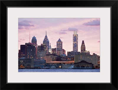 Pennsylvania, Philadelphia, Philadelphia's skyline over Delaware River