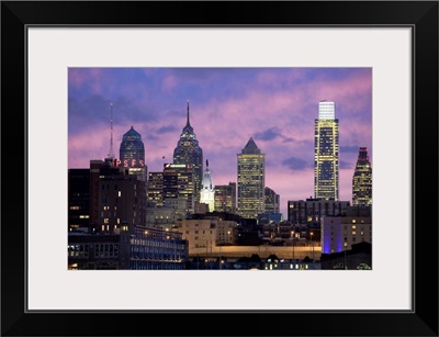 Pennsylvania, Philadelphia, Philadelphia's skyline over Delaware River