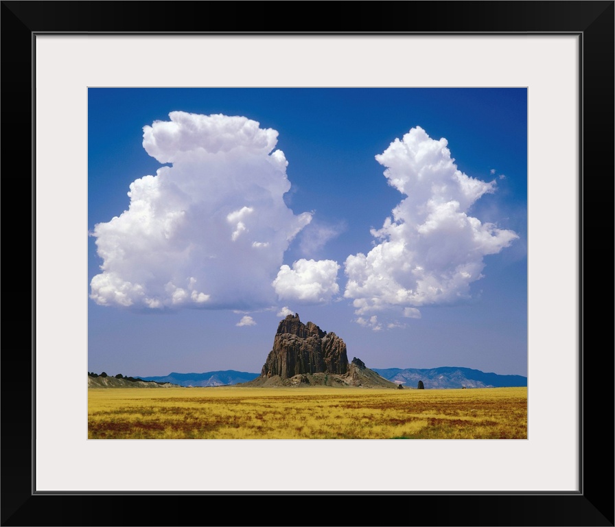 United States, New Mexico, Shiprock Mountain