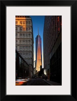USA, New York City, Manhattan, Lower Manhattan, One World Trade Center, Freedom Tower