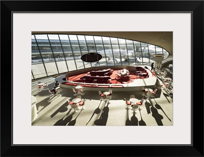 USA, New York City, Queens, Kennedy Airport, Twa Hotel, The Central Hall Of The Hotel