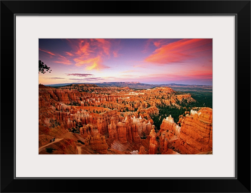 United States, USA, Utah, Bryce Canyon National Park, Scenic road N 12