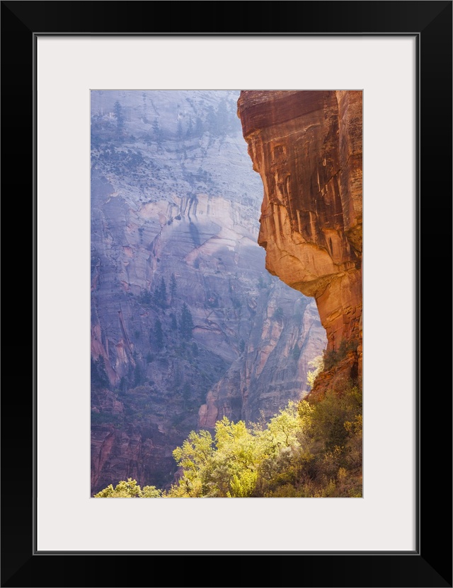 USA, Utah, Zion National Park, Virgin River Narrows.