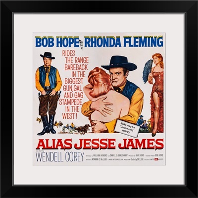 Alias Jesse James, Bob Hope, Rhonda Fleming, 1959