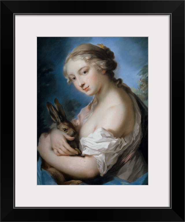 Carriera Rosalba, Allegory of Autumn, 1726 - 1727, 18th Century, pastel on paper, Private collection (602631) Everett Coll...