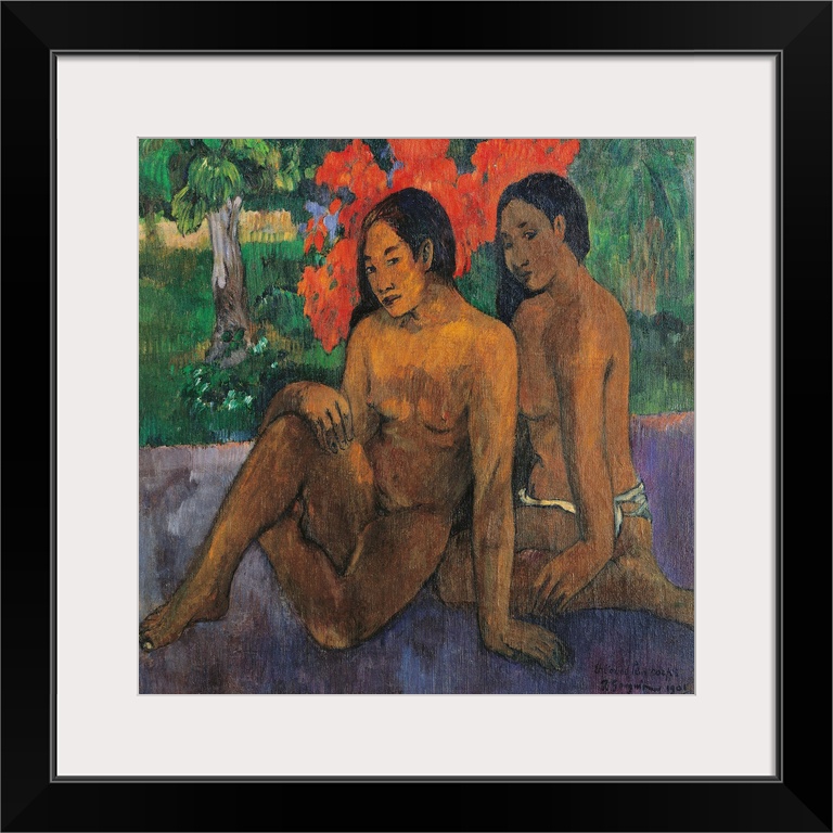 And the Gold of Their Bodies, by Paul Gauguin, 1901, 20th Century, oil on canvas, cm 67 x 79 - France, Ile de France, Pari...