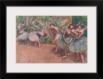 Ballet Scene, by Edgar Degas, 1907