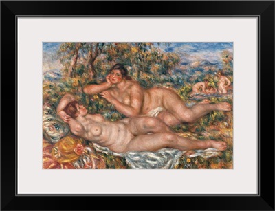 Bathers, By Pierre-Auguste Renoir, Ca. 1918-1919. Musee D'Orsay, Paris, France