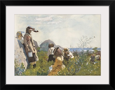 Berry Pickers, by Winslow Homer, 1873, American painting