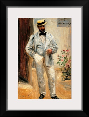 Charles Le Coeur, by Pierre-Auguste Renoir, 1874. Musee d'Orsay, Paris, France