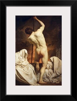 Charon Passing the Shades. 1735. By Pierre Subleyras. Louvre Museum, Paris