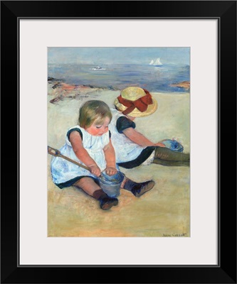 Children Playing on the Beach, by Mary Cassatt, 1884