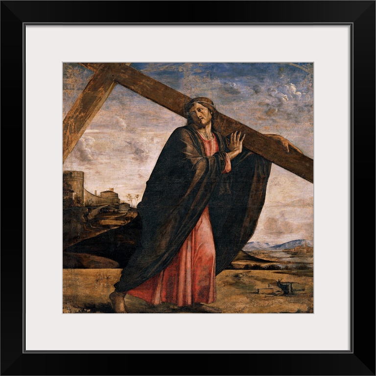 Vivarini Alvise, Christ Carrying the Cross, 15th Century, oil on board, Italy, Veneto, Venice, Santi Giovanni e Paolo Chur...