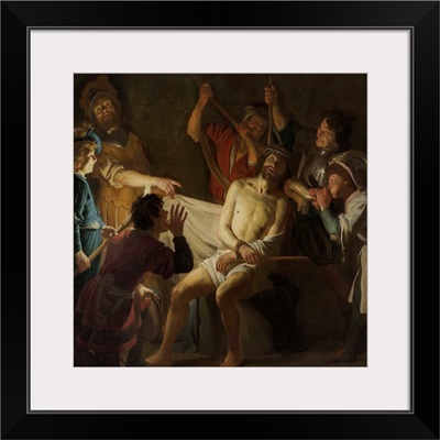 Christ Crowned with Thorns, by Gerard van Honthorst, c. 1622, Dutch painting