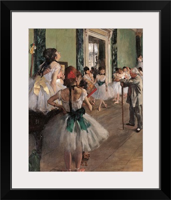Dance Class, by Edgar Degas, 1873. Musee d'Orsay, Paris, France