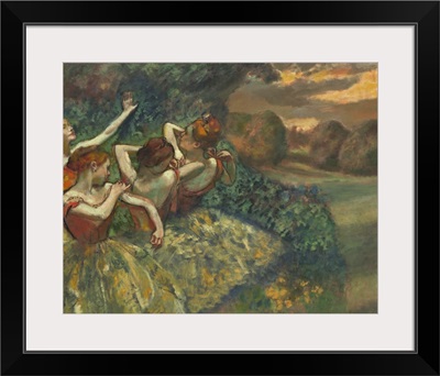 Four Dancers, by Edgar Degas, 1899
