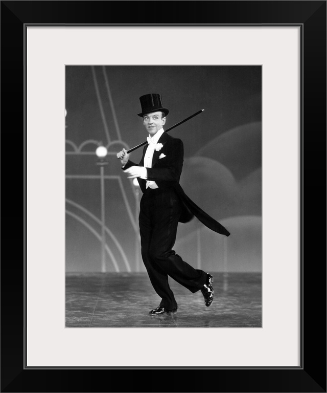 Fred Astaire in Top Hat - Vintage Publicity Photo