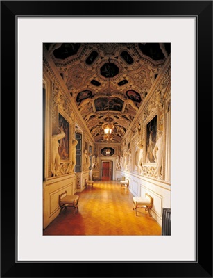 Gallery Of The Stucco, By Giulio Mazzoni, 1548-1560. Palazzo Spada, Rome, Italy